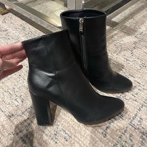Black Heeled Booties
